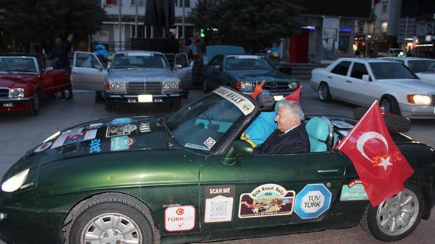 Doğu-Batı Dostluk ve İpek Yolu Rallisi'nin Aksaray etabı sürüyor