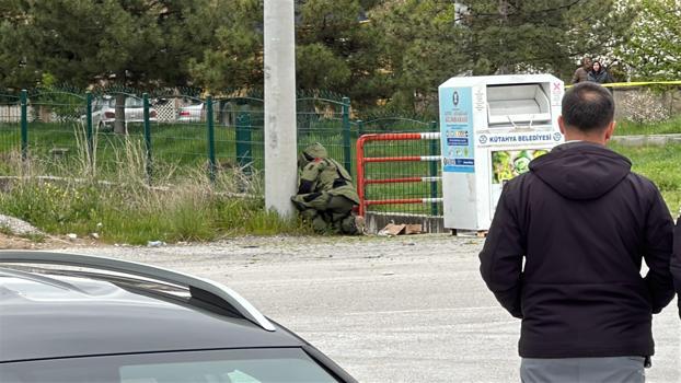 Kütahya’da fünye ile patlatılan çanta, boş çıktı