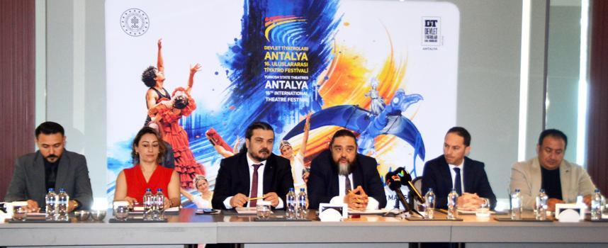 Dünya tiyatroları Antalya'da buluşuyor