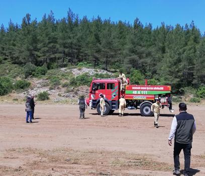 Muğla'da orman yangın tatbikatı