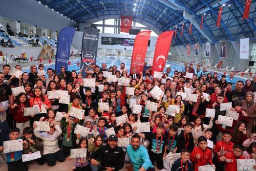 Niğde’de Aquathlon yarışları gerçekleştirildi