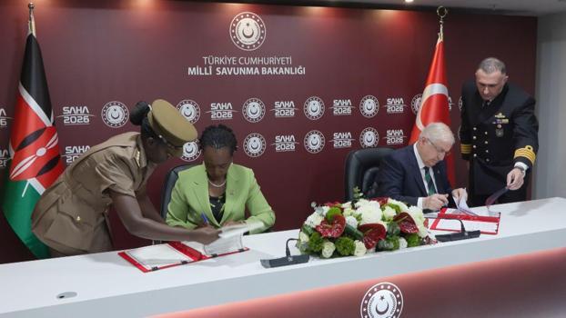 SAHA Expo'da Türkiye ile Kenya arasında savunma iş birliği anlaşması