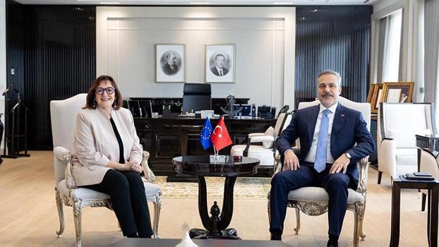 Bakan Fidan, Avrupa Komisyonu Komiseri Suica ile görüştü