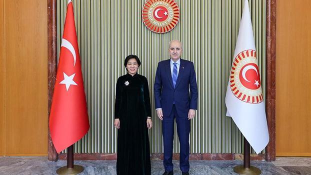 TBMM Başkanı Kurtulmuş, Vietnam Büyükelçisini kabul etti
