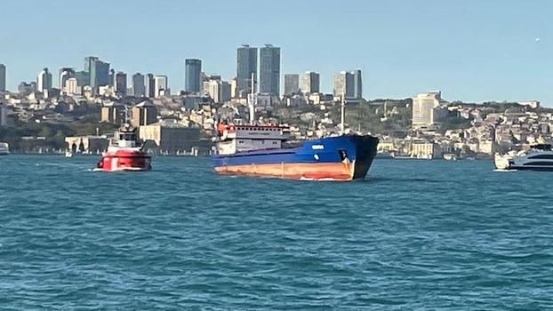 İstanbul Boğazı'nda gemi arızası; trafik askıya alındı