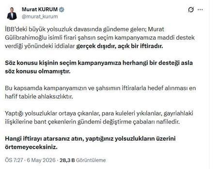 Bakan Kurum’dan Murat Gülibrahimoğlu açıklaması