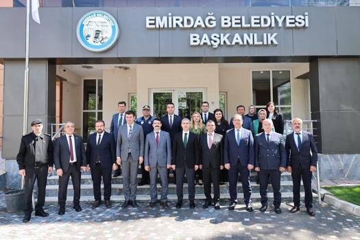 Vali Aktaş'tan Emirdağ ziyareti