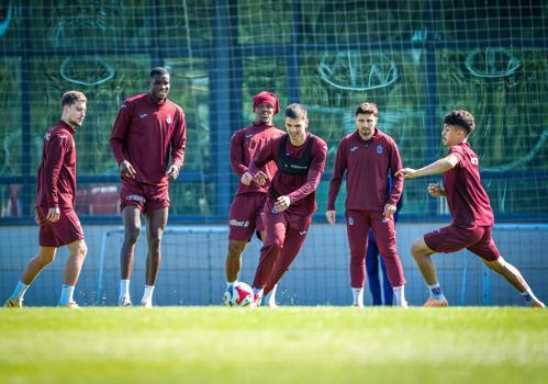 Trabzonspor’da Beşiktaş maçının hazırlıkları devam etti