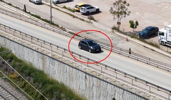 Denetimden kaçmak için ters yöne giren ehliyetsiz sürücüye 82 bin lira ceza
