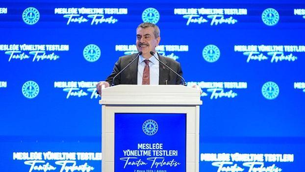 Bakan Tekin: Mesleğe yönlendirmedeki doğru adımlar bize ciddi katkı sağlayacak