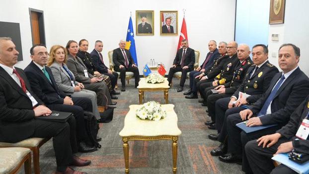 Bakan Çiftçi, Kosova Cumhuriyeti İçişleri Bakanı Sveçla ile görüştü
