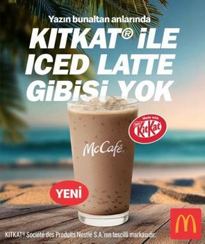 McDonald’s Türkiye, KITKAT®  ile Iced Latte’yi menüye ekledi