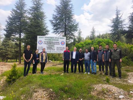 Okul saldırısında hayatını kaybedenler için hatıra ormanı