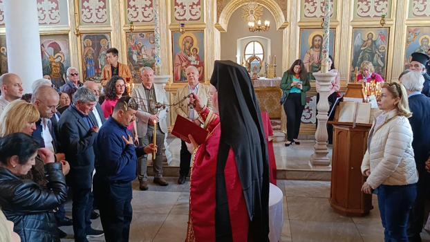 Bulgar Ortodoks Sveti Georgi Kilisesi'ndeki ayin iptal edildi