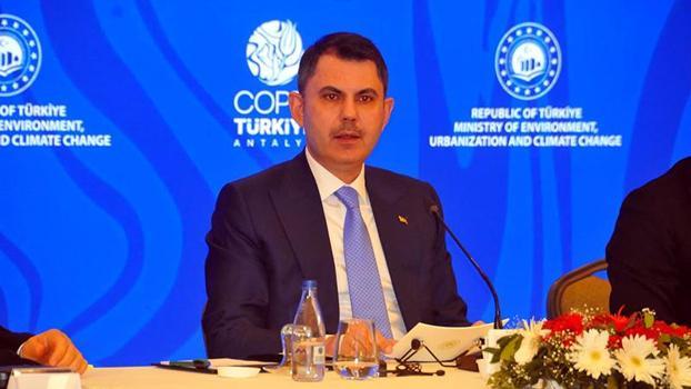 Bakan Kurum: İklim değişikliğiyle mücadele, artık insan hayatını koruma meselesidir
