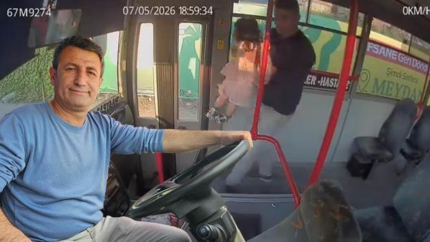 Emekleyerek otobüse binen kız çocuğunu fark eden şoför, o anları anlattı