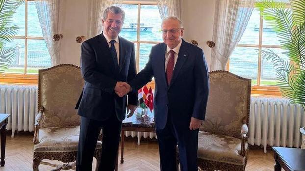 Milli Savunma Bakanı Güler, IKBY Başbakanı Barzani ile görüştü