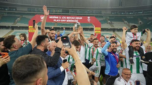 Muğlaspor penaltılarla 1'inci Lig'e yükseldi