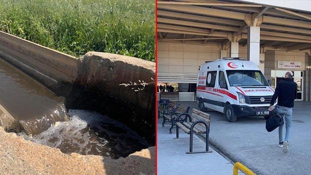 Ellerini yıkamak isterken kanal düşen 2 kardeş, hastanede tedaviye alındı