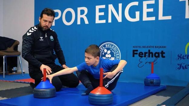 Kestel Belediyesi’nden özel çocuklara hareket ve spor desteği