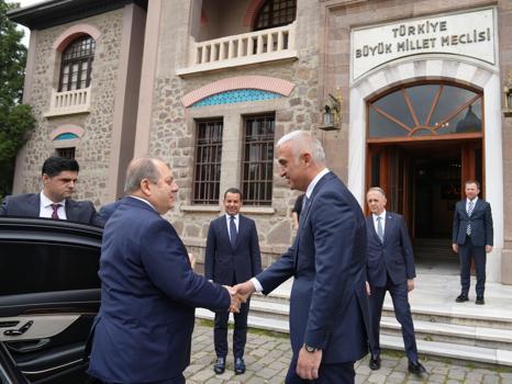 Bakan Ersoy, Yargıtay Başkanı Kerkez'i Cumhuriyet Müzesi'nde ağırladı