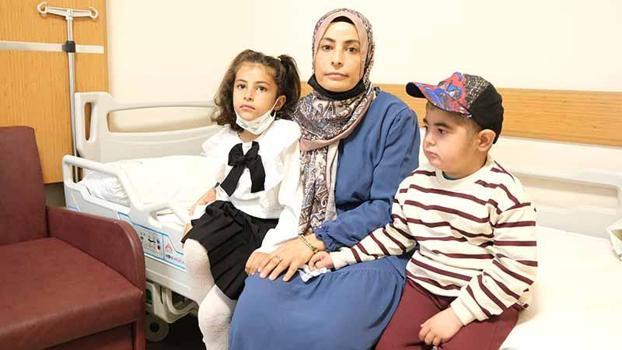 Nadir görülen kan hastalığı ile doğan Alperen, kardeşinden yapılan ilik nakliyle sağlığına kavuştu