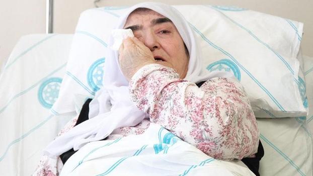 Göğsünden ameliyatla 7 kilo 750 gram kitle çıkarıldı