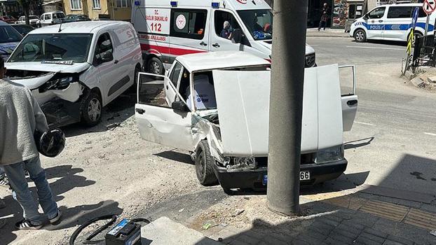 Kaza yapan ehliyetsiz sürücü ve araç sahibine toplam 80 bin lira ceza