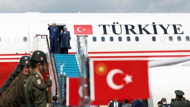 Cumhurbaşkanı Erdoğan, Kazakistan'a gitti