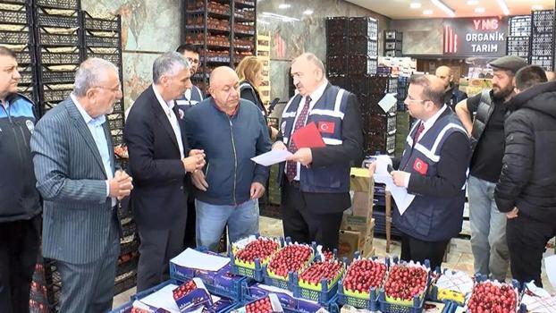 Kurban Bayramı öncesi Sebze ve Meyve Hali'nde 'fahiş fiyat' denetimi