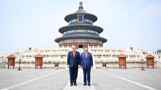 Şi ve Trump, Cennet Tapınağı’nı ziyaret etti