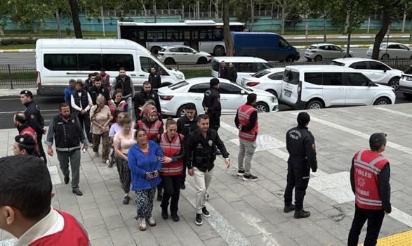 Tekirdağ’da 'torbacı' operasyonu: 20 gözaltı