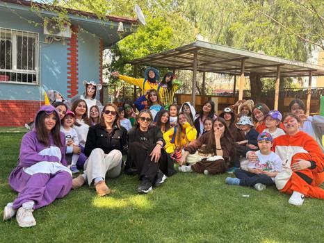 İzmir'de lise öğrencilerden anaokulu ziyareti