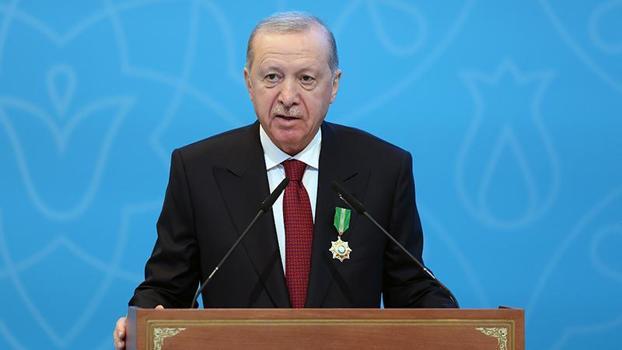 Cumhurbaşkanı Erdoğan: Doğu-Batı Orta Koridoru'nun ehemmiyeti her geçen gün daha iyi anlaşılıyor
