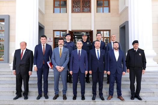 Vali Aktaş'tan Kaymakam Yosunkaya'ya ziyaret