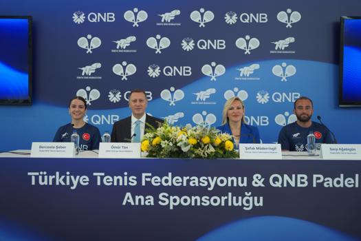 QNB Türkiye ve Türkiye Tenis Federasyonu’ndan padelin geleceği için iş birliği