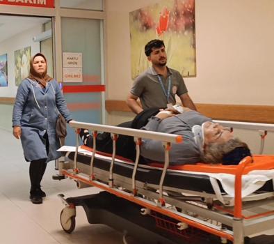 Balkondan düşen kadın ağır yaralandı