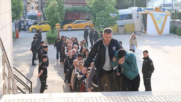 Eskişehir'de, yasa dışı bahis operasyonu şüphelileri adliyede