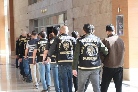 50 milyon lira dolandıran 14 şüpheli tutuklandı