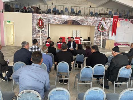 Çiftçilere destekler anlatıldı