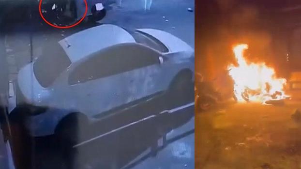 Beyoğlu’nda tartıştığı kişinin motosikletini kundakladı 4 motosiklet yandı: 'Gereksiz yere gaza bastı tartıştık'