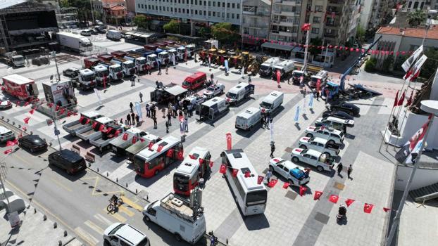Manisa Büyükşehir araç filosunu genişletti