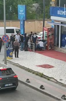 Yüzü maskeli şüphelinin silahlı saldırısında yaralandı