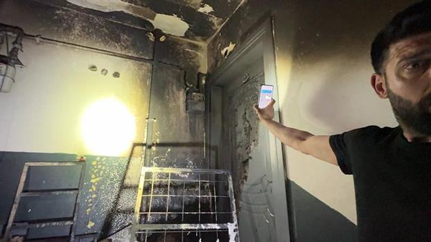 Avcılar’da binada çıkan yangın doğal gaz sayacına sıçradı; vanayı kapatan komşu faciayı önledi