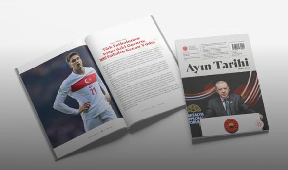 Futbolcu Kenan Yıldız, 'Ayın Tarihi' dergisine konuştu