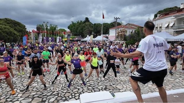 Foça'da maraton coşkusu