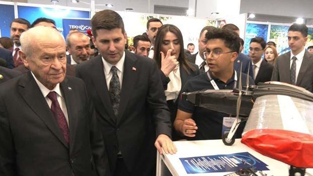 Bahçeli, TEKNOCAK Festivali’ni ziyaret etti