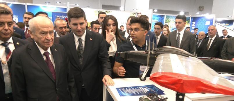 Bahçeli, TEKNOCAK Festivali’ni ziyaret etti