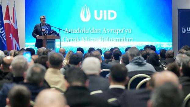 Bakan Tekin, Londra'da 'Anadolu'dan Avrupa'ya Ortak Miras Buluşmaları' programına katıldı
