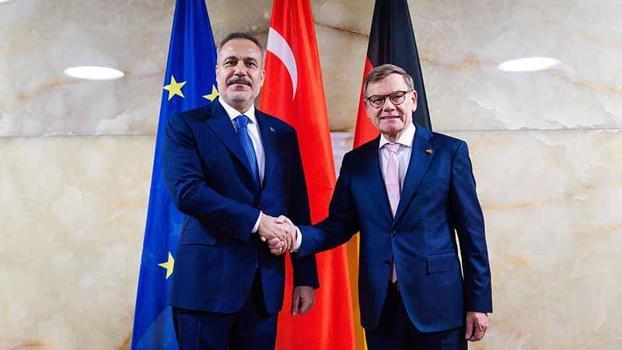 Dışişleri Bakanı Fidan, Alman mevkidaşı Wadephul ile bir araya geldi